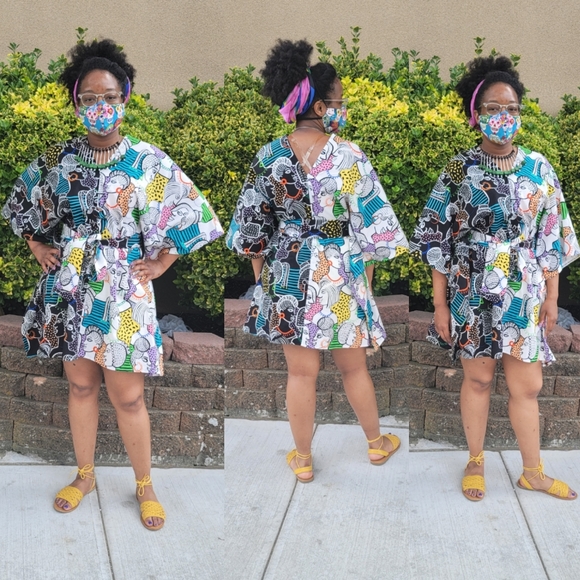 🚨SOLD🚨Kimono Dress-Gemini Dress Collection - Picture 1 of 6